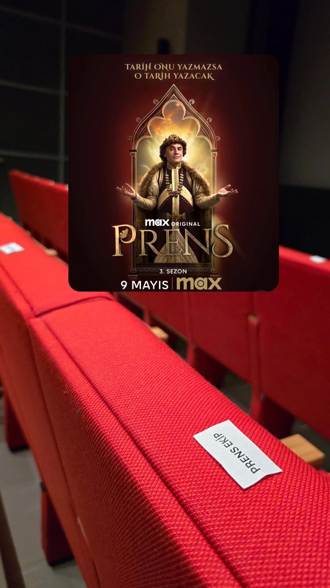 Prens Dizisinin Galası ve Davet Krizi